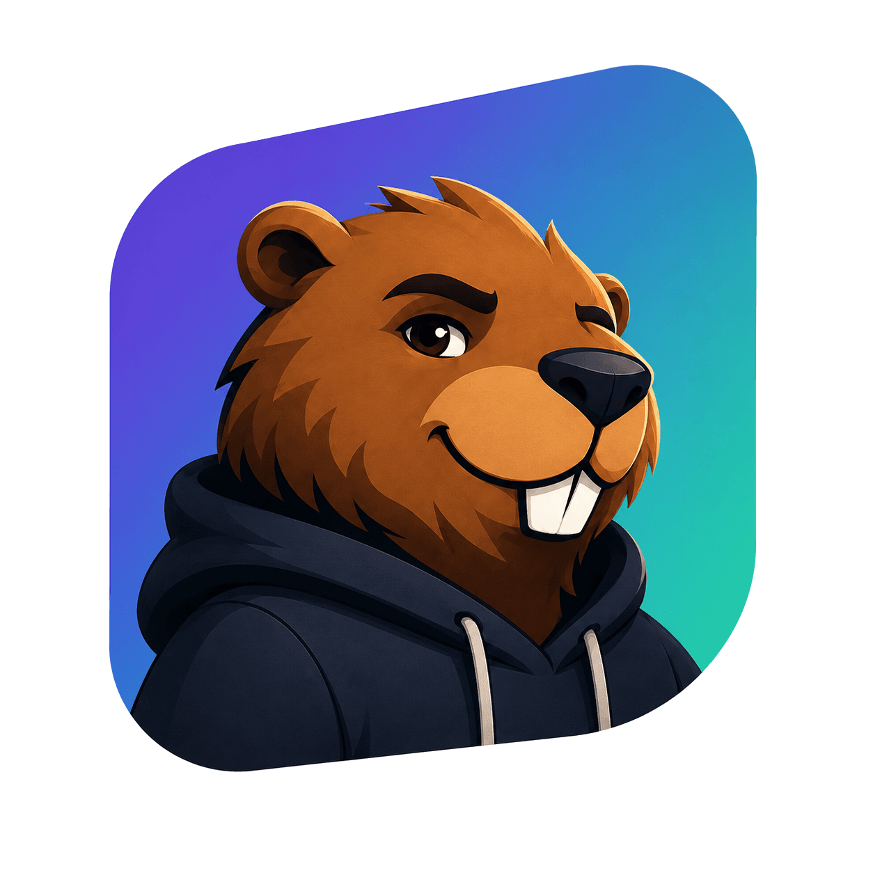Deckstter, o castor mascote